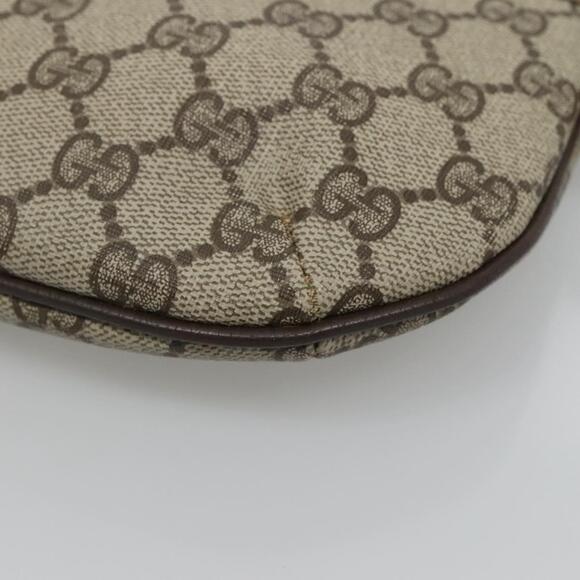 GUCCI GG Supreme Shoulder Bag Pvc Beige Gold 904 02 020 - Picture 10 of 16